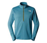 The North Face Winter Warm Pro 1/4 Zip Running Shirt Men - Blue Grey, Size XL