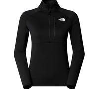 The North Face - Women's half-zipped Mountaineering Fleece - W Meteora 1/4 Zip Fleece TNF Black for Women - Size L Black L