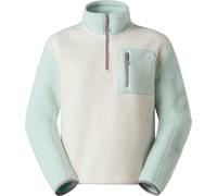 The North Face - Women's Zip-Up Hiking Fleece - W Yumiori 1/4 Zip White Dune Opal for Women in Recycled Polyester - Size S White S