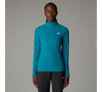 The North Face Womens 100 Glacier 1/4 Zip Fleece Deep Teal - Size X-Small