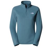 The North Face - Zip Fleece - W 100 Glacier 1/4 Zip Stormy Blue for Women - Size XS Blue