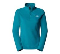 The North Face Womens 100 Glacier 1/4 Zip Fleece Teal XL