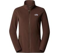 The North Face Women's 100 Glacier Fz Fleece jacket, Smokey Brown, M