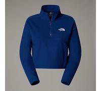 The North Face Women's 100 Glacier Half Zip Fleece Sweatshirt, Estate Blue, XS