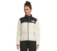 The North Face Women's 1996 Retro Nuptse Jacket, White Dune/TNF Black-r, S