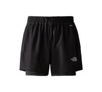 THE NORTH FACE Women's 2 in 1 Shorts, TNF Black, XL