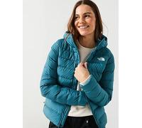 The North Face - Women's down Insulated jacket - W Aconcagua 3 Hoodie Space for Women - Size L - Blue Blue L