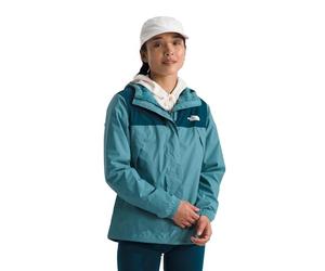 The North Face Women's Antora Jacket, Algae Blue/Midnight Pet, XS