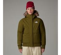 The North Face Womens Arctic Bomber Jacket - Olive - Size Large