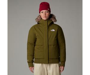 The North Face Womens Arctic Bomber Jacket - Olive - Size Small