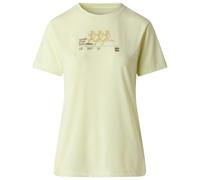 The North Face - Women's Bitmap Silhouette Short Sleeves Tee - Sport shirt size M, yellow/sand