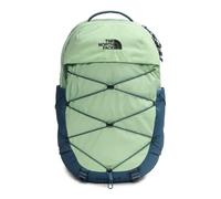 The North Face Women's Borealis Commuter Laptop Backpack, Calcified Lime/Granite Grey, One Size, Borealis Commuter Laptop Backpack - Everyday Travel Bag, Laptop Sleeve, Reflective Details