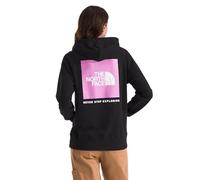 THE NORTH FACE Women's Box NSE Pullover Hoodie (Standard and Plus Size), Tnf Black/Dragonfruit, S