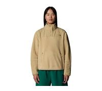 The North Face Women's Cragmont Fleece 1/4 Snap Sweatshirt, Khaki Stone, L
