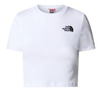 The North Face - Women's Crop S/S Tee - T-shirt size M, white