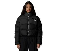 The North Face Women's Cropped Saikuru Jacket, Tnf Black/Asphalt Grey, XS