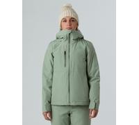 The North Face Womens Descendit Ski Jacket, Green, Size Xl, Women Green