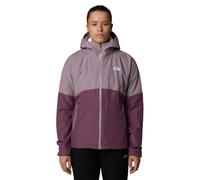 The North Face Womens Diablo Dynamic Zip-In Waterproof Jacket: Purple