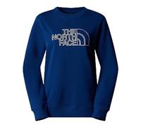 The North Face Women's Drew Peak Light Crew Sweatshirt, Estate Blue/White Dune, XS