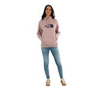 The North Face Women's Drew Peak Pullover Hooded Sweatshirt, Metal Pink/Estate Blue, S