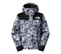 The North Face Women's Dryvent Mono Mountain Jacket, Virtual Blue Trail Grid, L