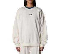 The North Face Women's Essential Crew Sweatshirt, White Dune, XXL