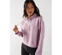 The North Face Womens Essential Crop Hoodie - Purple, Purple, Size Xl, Women Purple