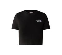 The North Face Womens Essential Cropped Slim T-shirt - Black, Black, Size Xl, Women Black