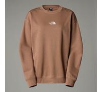 The North Face Women's Essential Oversize Crew Sweatshirt Latte M