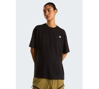 The North Face Womens Essential Simple Dome Oversized T-Shirt, Black, Size S, Women Black