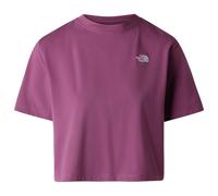 The North Face - Women's Evolution Simple Dome Crop Tee - T-shirt size S, purple