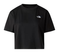 The North Face Simple Dome Evolution Crop RLX Short Sleeve T-Shirt Black Women - XS