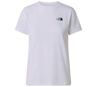 The North Face Simple Dome Evolution Slim Short Sleeve T-Shirt White Women - XL