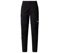 The North Face Women's Exploration Reg Straight Convertible Pants, TNF Black, 10