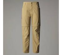 The North Face Women's Exploration Convertible Regular Straight Reg Pants, Khaki Stone, 10