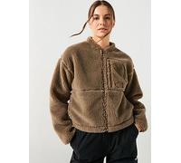 The North Face Women's Extreme Pile 2 Full Zip Jacket, Brown, Size Xl, Women Brown