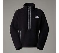 The North Face Women's Fleeski 1/4 Zip Sweatshirt, Tnf Black/Tnf Black, M