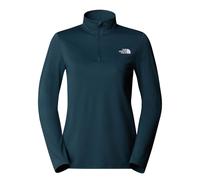The North Face Womens Flex 1/4 Zip Slim Long Sleeve Top Teal XL