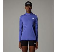 The North Face Women's Flex 1/4 Zip Slim T-Shirt Indigo Plum S