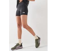 The North Face Womens Flex 5Inch Bike Shorts, Black, Size L, Women Black