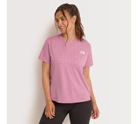 The North Face - Women's Flex Geo Embossed Short Sleeve Tee - Sport shirt size XS, pink
