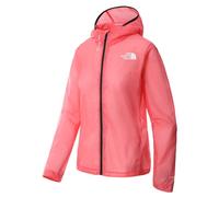 The North Face Women's Flight Lightriser Wind Jacket in Calypso Coral for Running Enthusiasts