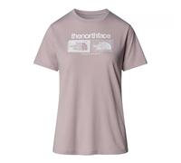 The North Face Women's Foundation Graphic 1 T-Shirt Moonstone Grey S
