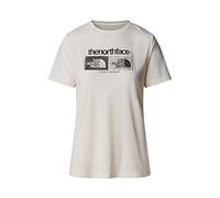 The North Face Women's Foundation Graphic 1 T-Shirt White Dune S