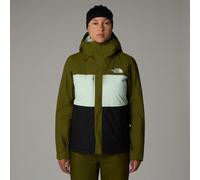 The North Face Womens Freedom Insulated Jacket Forest Olive/Pale Green Nylon - Size Medium