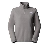 The North Face Womens Glacier 1/4 Zip Fleece Grey S