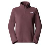 The North Face Womens Glacier 1/4 Zip Fleece Purple M