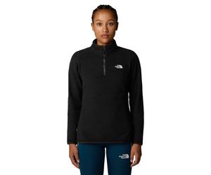 The North Face Womens Glacier 100 1/4 Zip Fleece: Black: M Size: M, Co