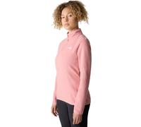 The North Face Womens Glacier 100 1/4 Zip Fleece: Shady Rose: S Size: