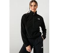 The North Face Women's Glacier Fleece 1/2 Zip Short Jacket, Black, Size Xl, Women Black